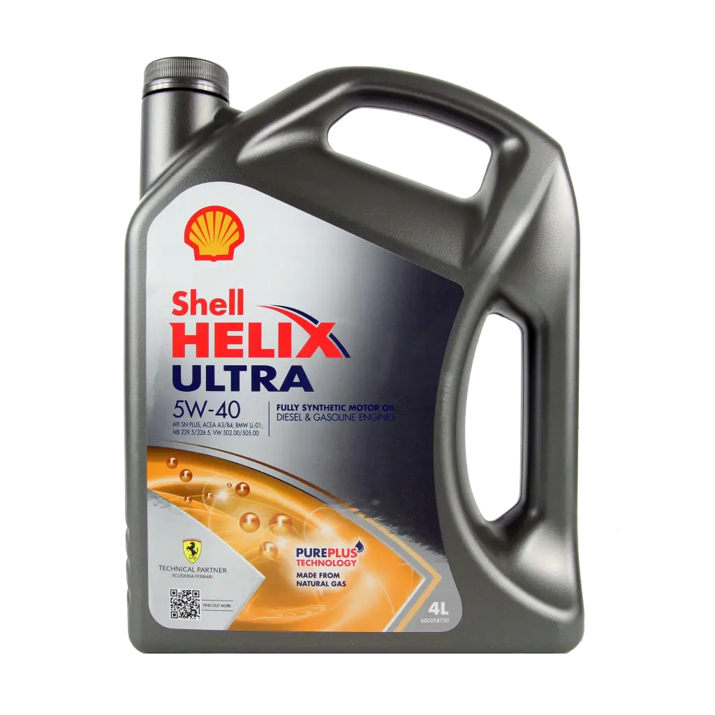 SHELL HELIX ULTRA 5W40 FULLY SYNTHETIC 4/1L