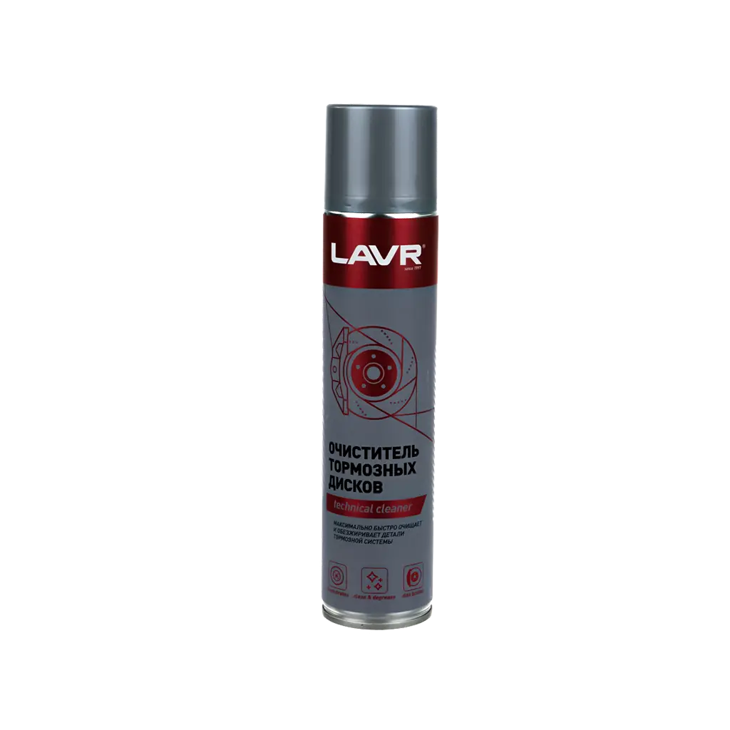 LAVR Очиститель тормозных дисков 400ml LN1495