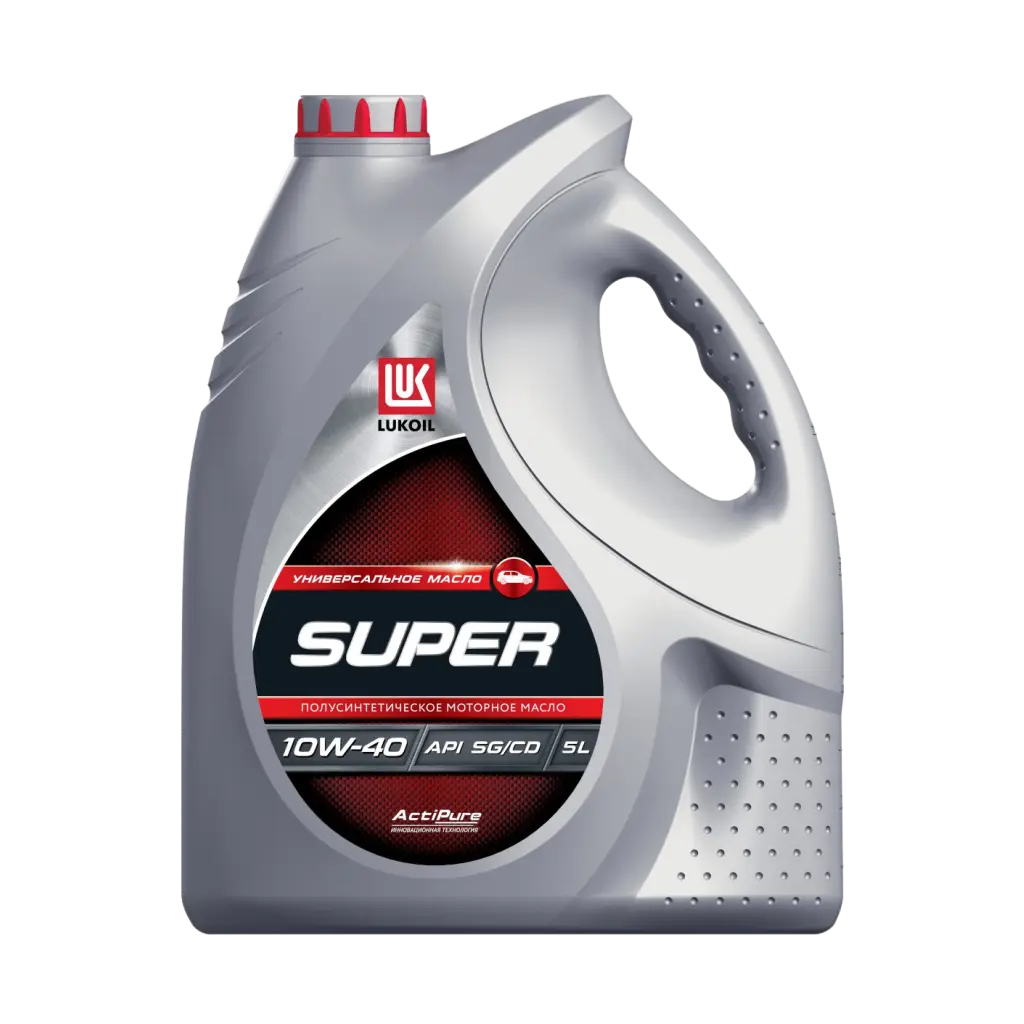 LUKOIL МОТОРНОЕ МАСЛО SUPER SEMI-SYNTHETIC 10W40 5/1L