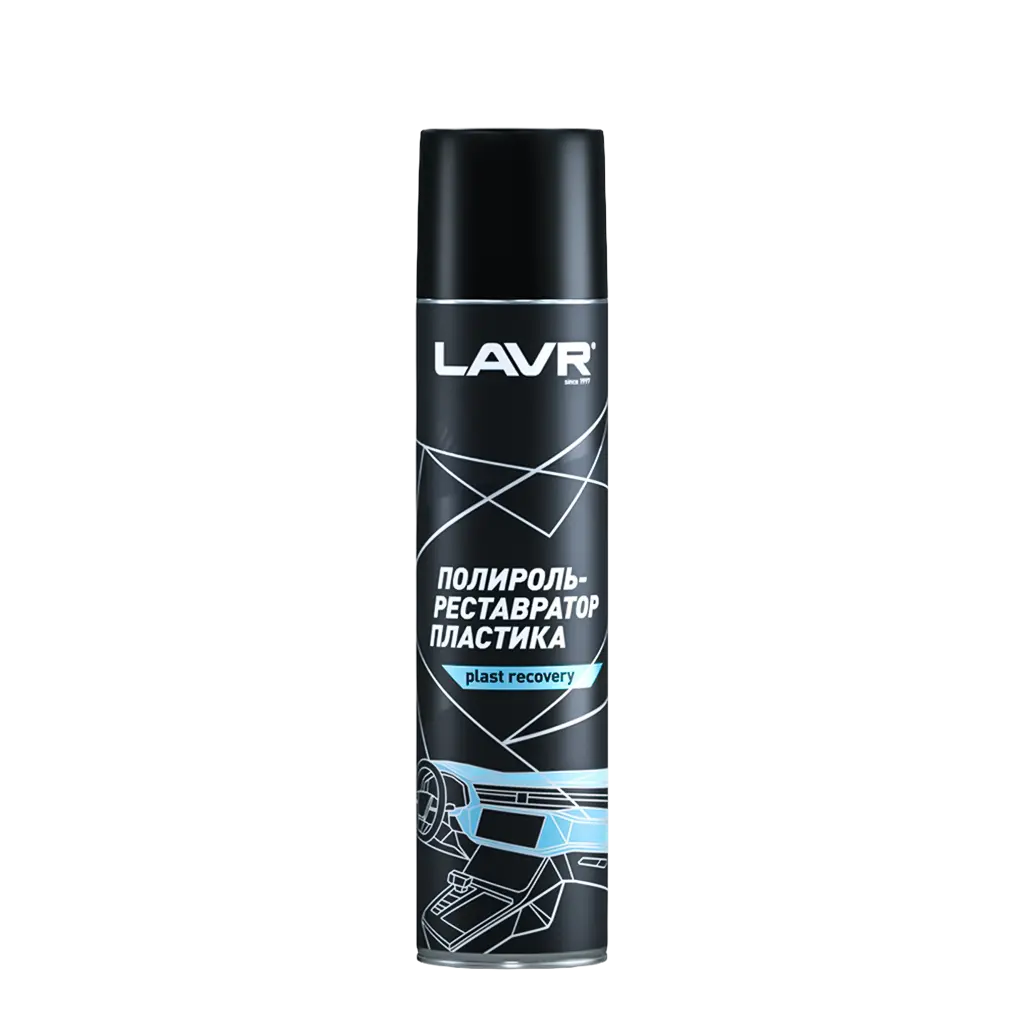LAVR РЕСТОВРАТОР ПОЛИРОЛЬ ПЛАСТИКА 400ML LN1418