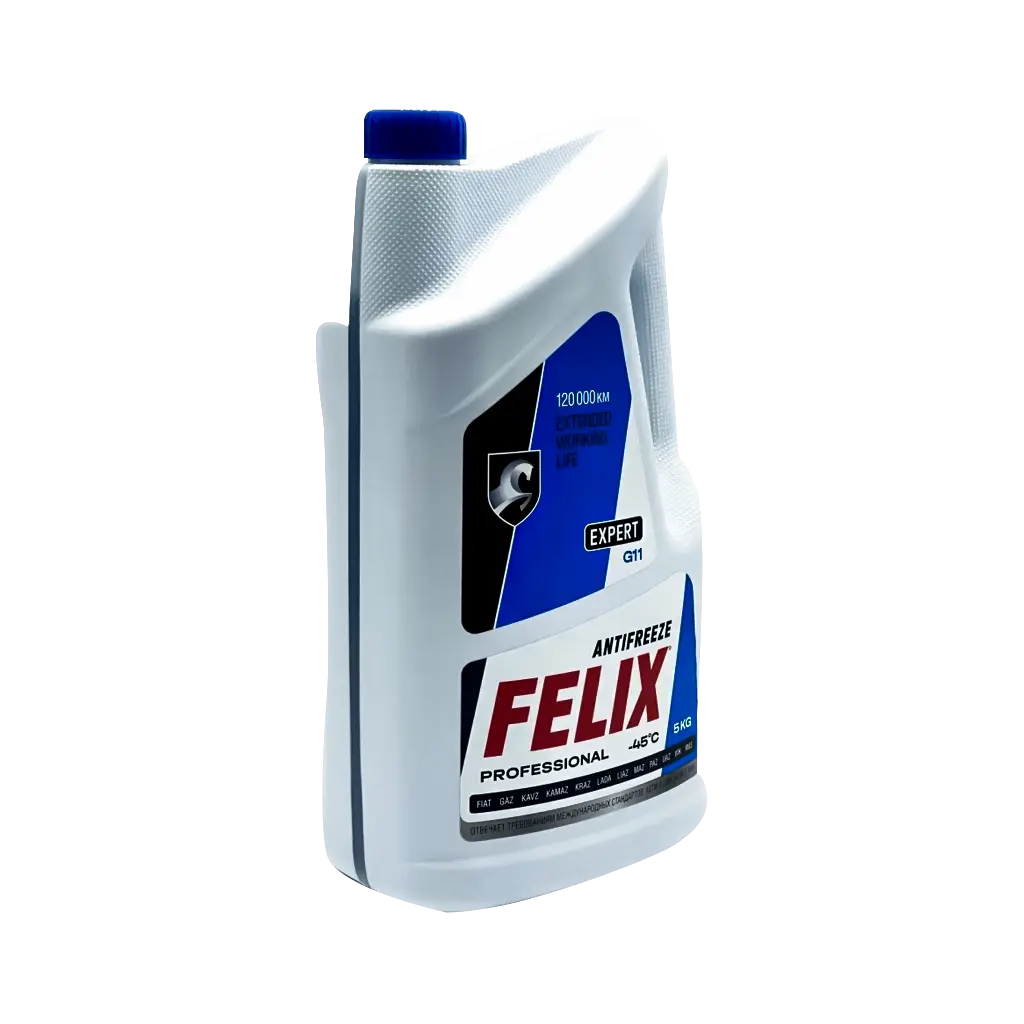 FELIX ANTIFREEZE G11 -45 EXPERT BLUE 5kg za 1L