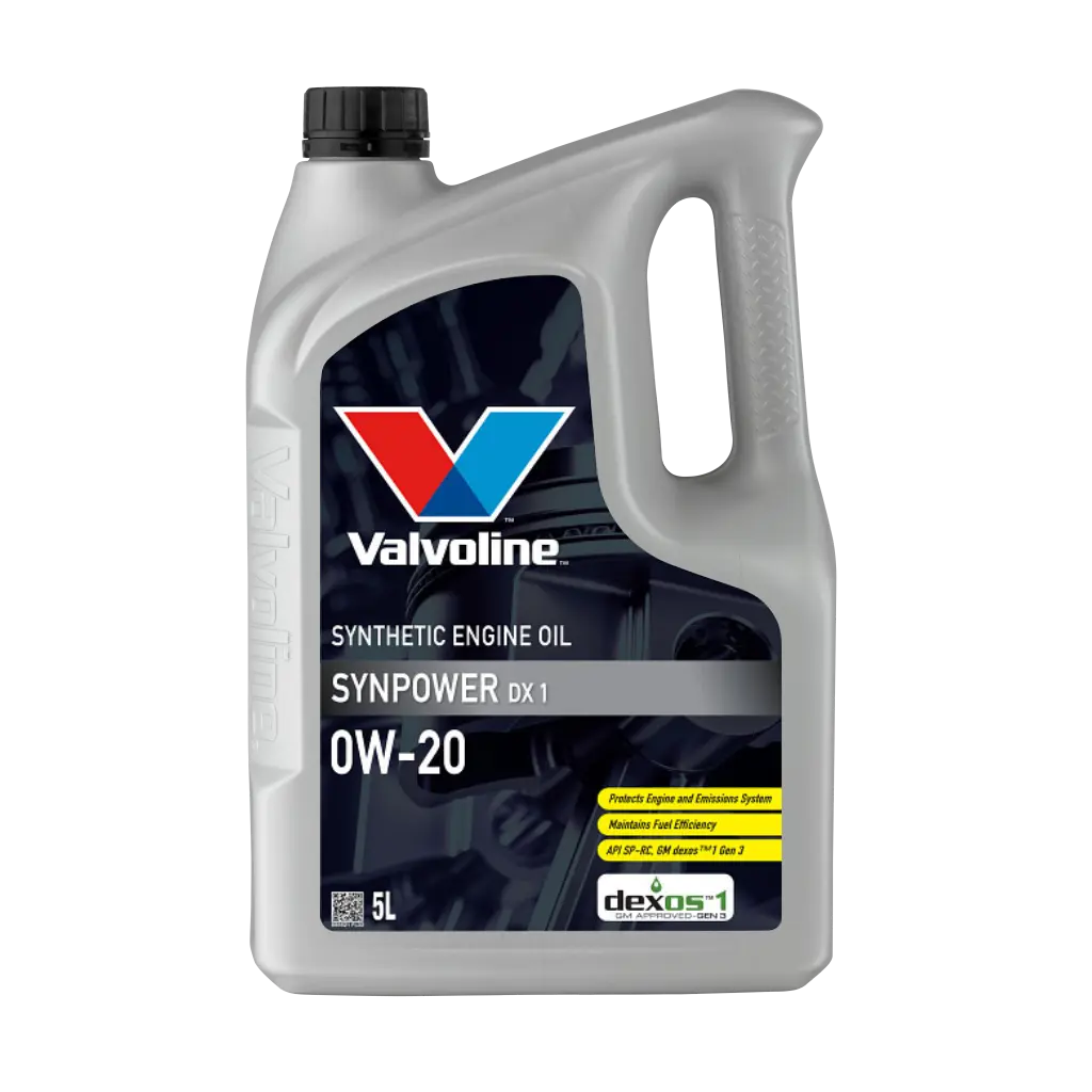 VALVOLINE SYNPOWER DX1 0W20 SP 5/1 L
